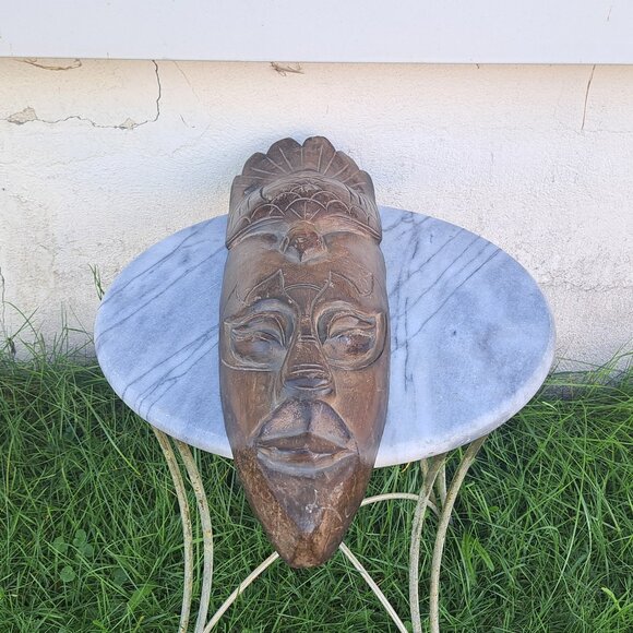 Wooden Indonesian Wall Mask - Picture 7 of 11